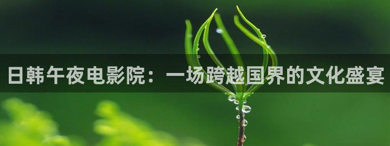 午夜影院正青春